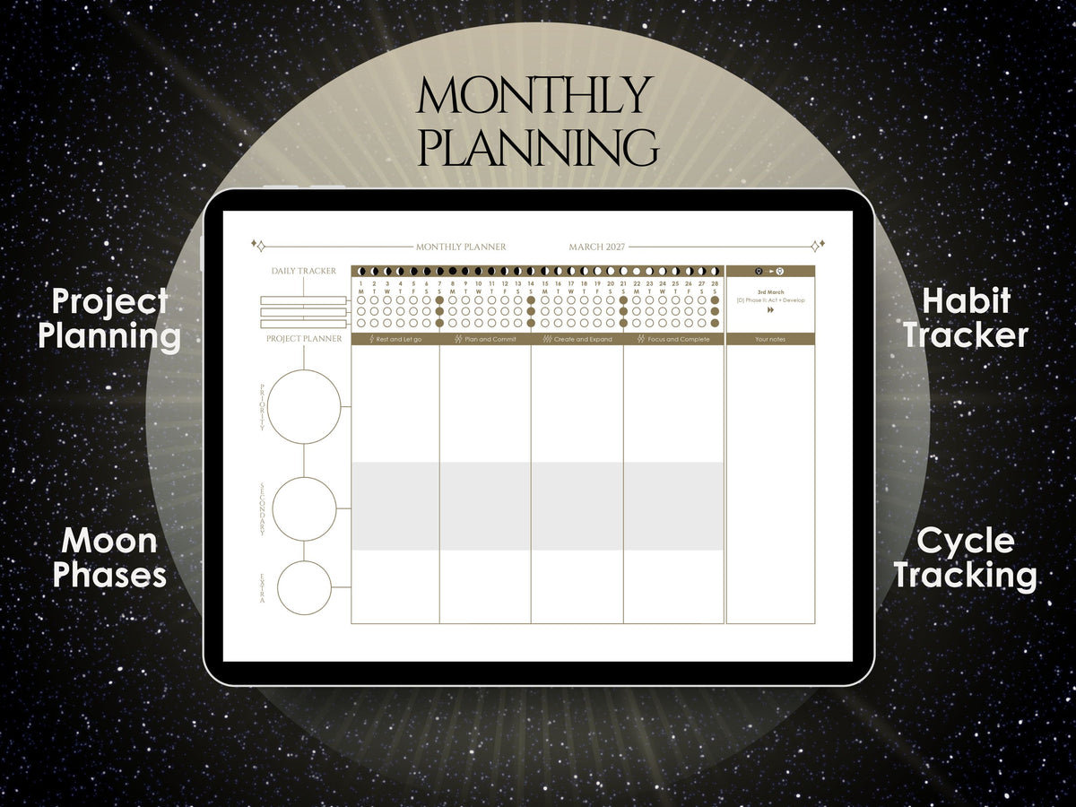 2027 Cosmoplanner Digital Planner