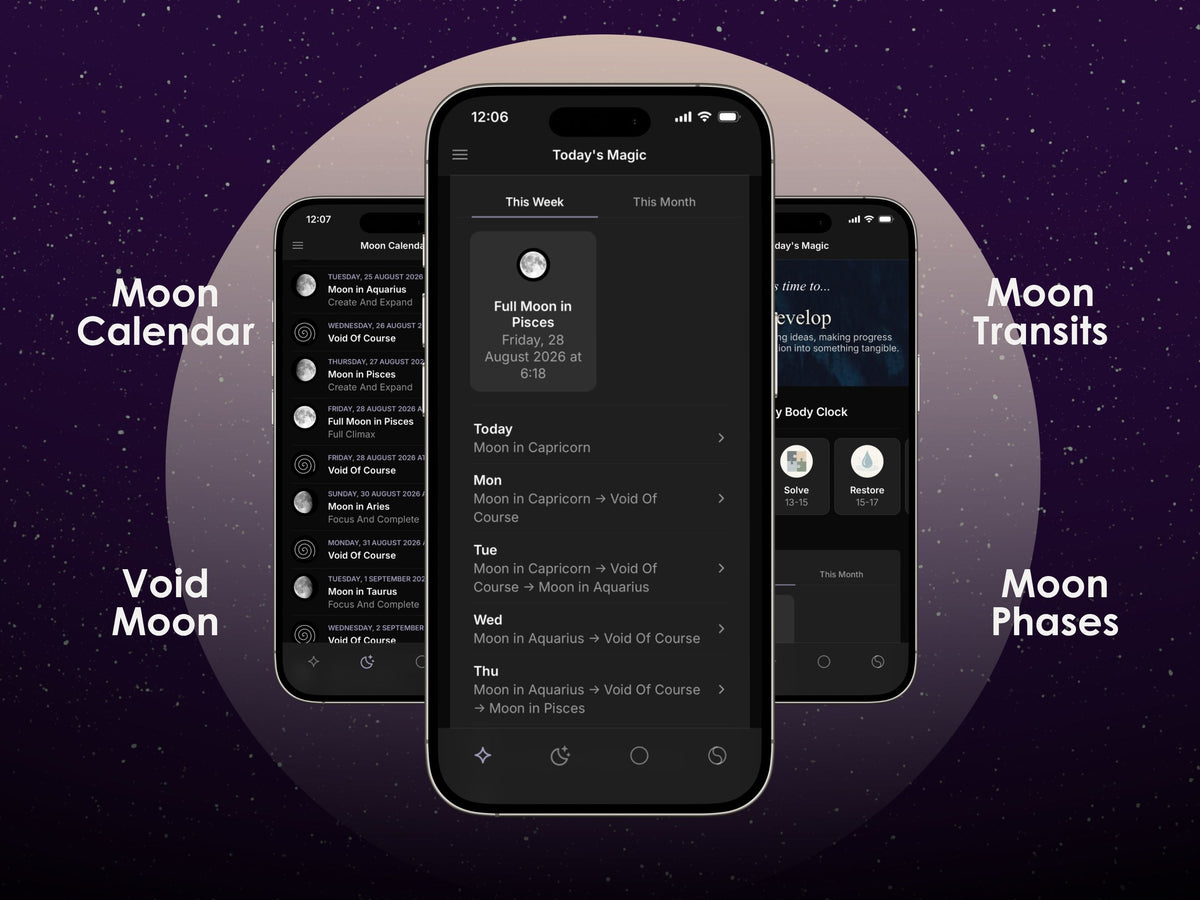 The Moon Flow 2027 App